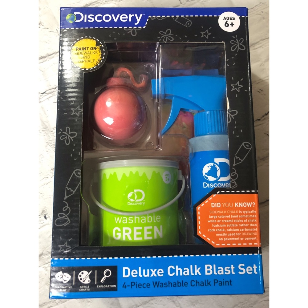 Discovery Deluxe Chalk Blast Set